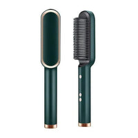 Ceramic Heated Hair Straightening Brush image 2
