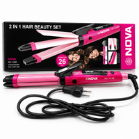 Nova 2 in 1 Hair Curler & Straightener image 1